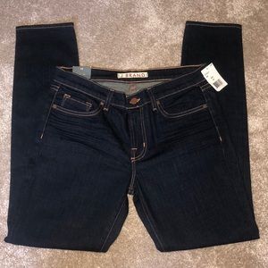 NEW J Brand Skinny, Mid-Rise, Dark Blue Jeans